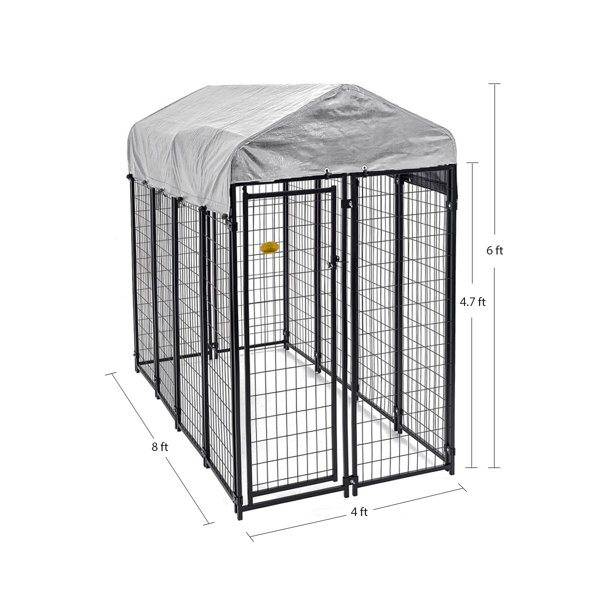 Kennels Direct Wire Boxed Kennel Kit & Reviews Wayfair